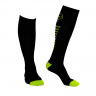 Гольфы хоккейные компрессионные Lecompro Compression черные/лаймовые - Гольфы хоккейные компрессионные Lecompro Compression черные/лаймовые