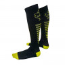 Гольфы хоккейные компрессионные Lecompro Compression черные/лаймовые - Гольфы хоккейные компрессионные Lecompro Compression черные/лаймовые
