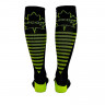 Гольфы хоккейные компрессионные Lecompro Compression черные/лаймовые - Гольфы хоккейные компрессионные Lecompro Compression черные/лаймовые