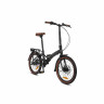 Велосипед Shulz Goa 20 Disk black - Велосипед Shulz Goa 20 Disk black