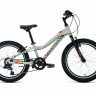 Велосипед Forward Twister 20 1.0 серый/оранжевый (2022) - Велосипед Forward Twister 20 1.0 серый/оранжевый (2022)