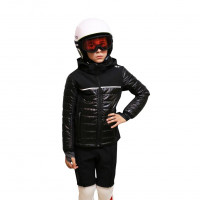 Куртка детская Vist Dolomitica Plus JR. S15J078 Ins. Softshell Jacket black-black-white 999900
