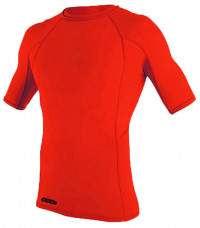 Гидромайка мужская короткий рукав O'Neill Rental S/S Rash Guard Red S21 (4666 020)