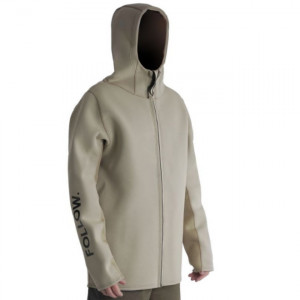 Гидрокуртка мужская с капюшоном Follow Company Neo Jacket khaki 