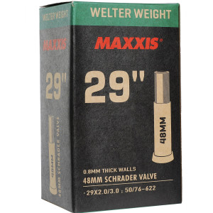 Велокамера Maxxis Welter Weight 29X2.0/3.0 LSV48 Авто ниппель 0.8mm 