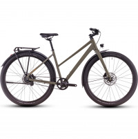 Велосипед Cube Hyde Pro FE Trapeze 28" dustyolive´n´gold рама: XS (2025)
