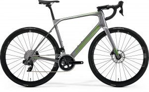 Велосипед Merida Scultura Endurance Rival-Edition 28&quot; GunmetalGrey/ChameleonGreen Рама: XS (2022) 