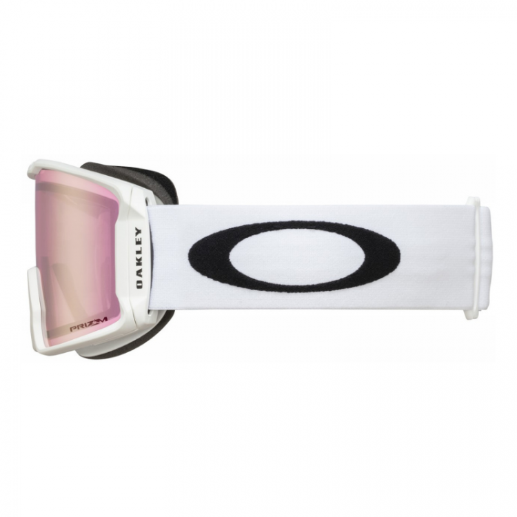 Oakley Line Miner Matte White Prizm Hi Pink Iridium HC5