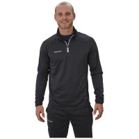 Толстовка BAUER VAPOR FLEECE 1/4 ZIP TOP BLK - YTH (2021)