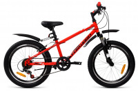 Велосипед Forward Unit 20 2.2 красный/черный (2021)