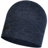 Шапка Buff Merino Migweight Hat Melange Night Blue - Шапка Buff Merino Migweight Hat Melange Night Blue