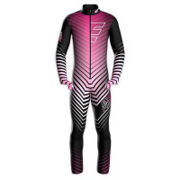 Спусковой комбинезон Energiapura с защитой флис Racing Suit Black/Fuxia Thermic JR (2024)