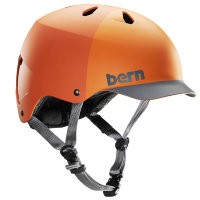 Шлем Bern Watts Summer Matte Orange Hatstyle