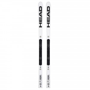 Горные лыжи Head WCR e-GS Rebel Masters WCR 14 white-black без креплений (2024) 