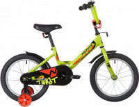 Велосипед NOVATRACK TWIST 16" зеленый (2020)