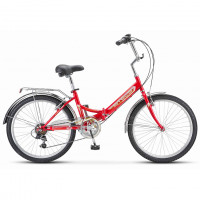 Велосипед Stels Pilot-750 V 24" Z010 (м) красный рама: 14" (2025)