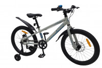 Велосипед Nameless SPORT D серый/зеленый 20" (2025)