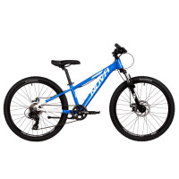 Велосипед Novatrack Extreme 7.D 24" синий рама: 11" (2025)