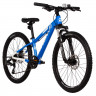 Велосипед Novatrack Extreme 7.D 24" синий рама: 11" (2025) - Велосипед Novatrack Extreme 7.D 24" синий рама: 11" (2025)