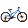 Велосипед Novatrack Extreme 7.D 24" синий рама: 11" (2025) - Велосипед Novatrack Extreme 7.D 24" синий рама: 11" (2025)