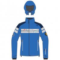 Куртка Vist Levante Eco Down Ski Jacket Woman RASF princess blue-navy-light grey IRBKKH (2027)