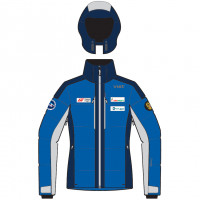 Куртка Vist Levante Eco Down Ski Jacket Woman RASF princess blue-navy-light grey IRBKKH (2027)