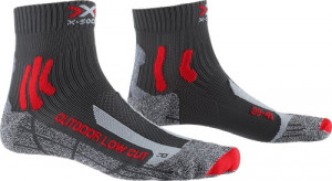 Носки X-Socks Trek Outdoor Low Cut Men Anthracite/Red (2021) 