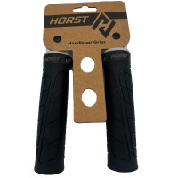 Ручки на руль Horst H25 00-170443 резиновые 130мм черные