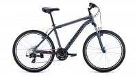 Велосипед Forward HARDI 26 X серый\черный (2021)  