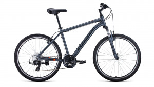 Велосипед Forward HARDI 26 X серый/черный Рама: 18&quot; (2021) 