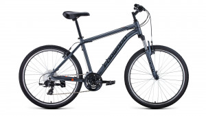 Велосипед Forward Hardi 26 X серый/черный рама: 18&quot; (2021) 