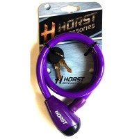 Замок Abus 09-100063 12*650 мм, фиолетовый