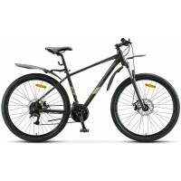 Велосипед Stels Navigator-745 MD 27.5" V010 темно-оливковый рама: 17" (2024)
