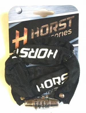 Замок Horst 09-100227 кодовый, черный 
