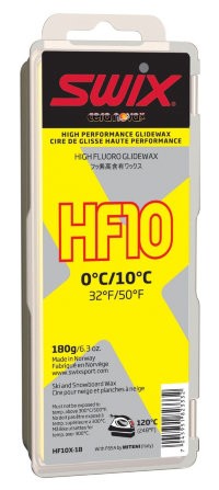 Мазь скольжения Swix yellow 0C/+10C 180 гр (HF10X-18)