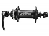 SHIMANO Втулка передняя HB-M615-L DEORE, 36H, center lock, OLD:100MM, ось 108мм, эксц.133мм, черная, б/уп.