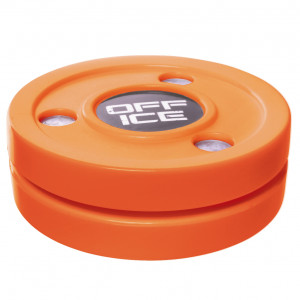 Шайба двухсоставная для тренировок вне льда OFF ICE PUCK Neon Orange 