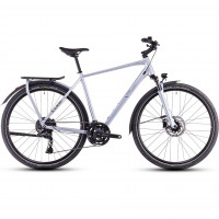 Велосипед Cube Kathmandu Pro 28" silverblue´n´grey рама: M (2025)