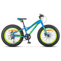 Велосипед Stels Aggressor MD 20" ( FAT) V010 Синий (2021)