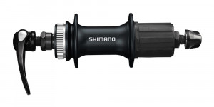 Втулка задняя Shimano Alivio M4050, 32 отв, 8/9/10ск C.Lock, QR, цв. черн. (EFHM4050BZAL) 