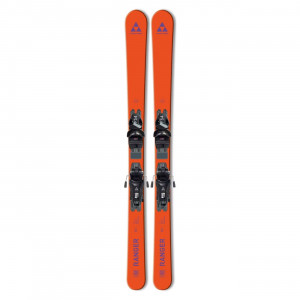 Горные лыжи Fischer Ranger Team JRS + крепления FS4 GW CA JRS Brake 80 [I] solid black/black (2025) 