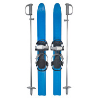 Беговые лыжи детские Vuokatti с палками (10) blue 75/75 см