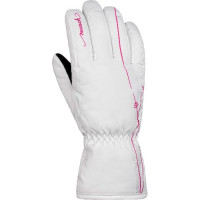 Перчатки горнолыжные Reusch Yana white/pink glo