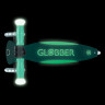 Трехколесный самокат Globber Elite Lights Glow мятный - Трехколесный самокат Globber Elite Lights Glow мятный