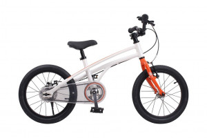 Велосипед Royal Baby H2 All 14&quot; белый/оранжевый (2021) 