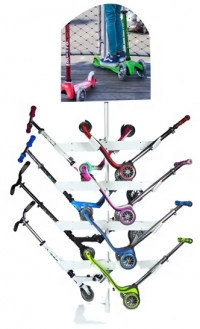 Стенд демонстрационный Globber Metal Display For 8 Scooters для самокатов