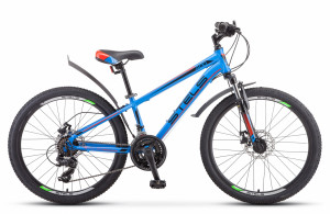 Велосипед Stels Navigator-400 MD 24&quot; F010 синий/красный (2019) 