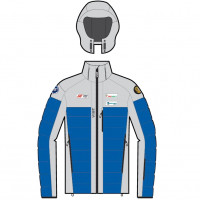 Утепленная куртка Vist Espero Insulator Jacket Unisex RASF pr.blue-pr.blue-l.grey IRIRKH (2027)