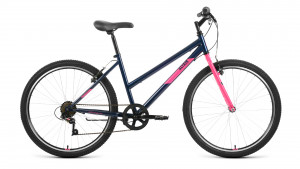 Велосипед Altair MTB HT 26 low темно-синий/розовый рама: 15&quot; (2022) 