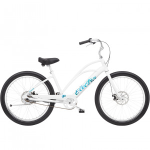 Электровелосипед Electra Cruiser Go! Step-Thru 26&quot; white (2025) 